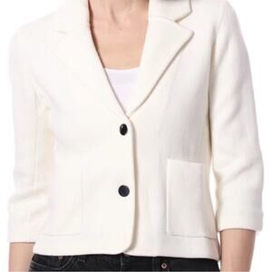 Minnie Rose Shrunken Blazer Casual Work Old Money Classic Collegiate - Size M